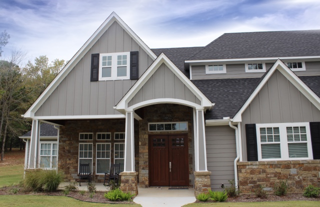 Custom designed and built home at Brown's Landing on Lake Palestine in East Texas ... from Trent Williams Construction, Tyler, Texas