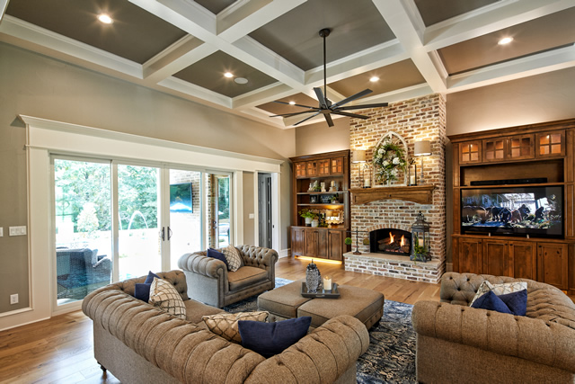 Texas Home Design and Home Decorating Idea Center: Living rooms, open ...